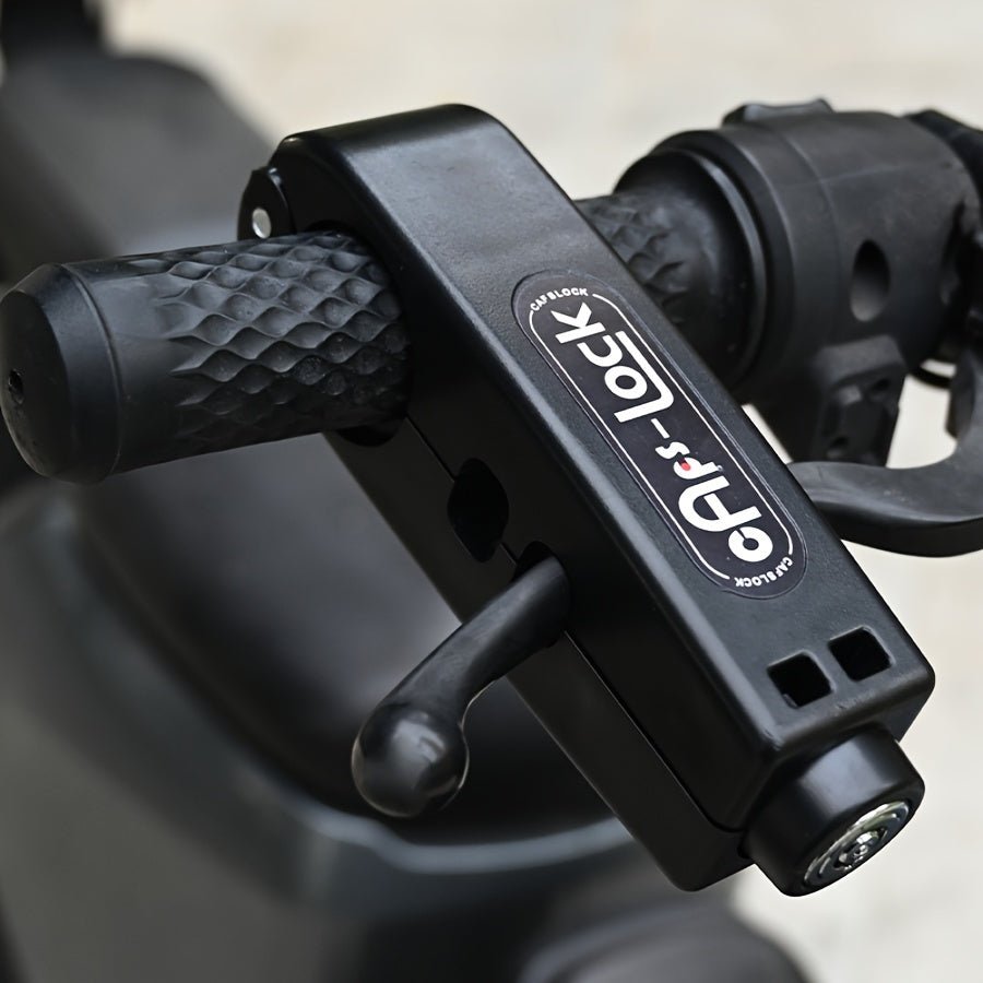 Cat Shop Boys - A Universal Mini Electric Vehicle Brake Lock Made of Plastic, Designed to Prevent Theft for Scooters And Motorcycles, Including a Horn Lock And Throttle Lock.