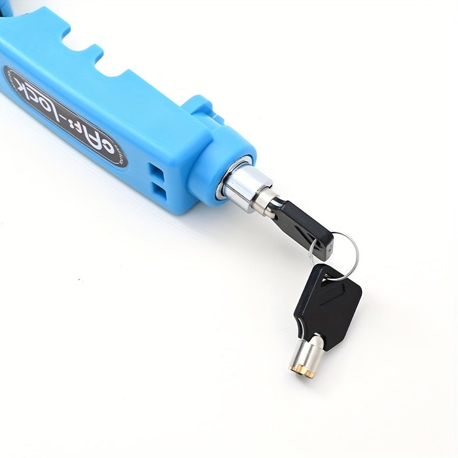 Cat Shop Boys - A Universal Mini Electric Vehicle Brake Lock Made of Plastic, Designed to Prevent Theft for Scooters And Motorcycles, Including a Horn Lock And Throttle Lock.