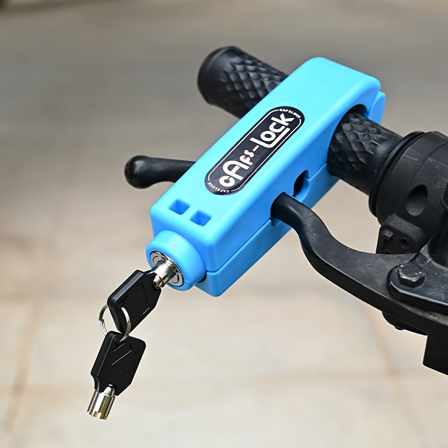 Cat Shop Boys - A Universal Mini Electric Vehicle Brake Lock Made of Plastic, Designed to Prevent Theft for Scooters And Motorcycles, Including a Horn Lock And Throttle Lock.