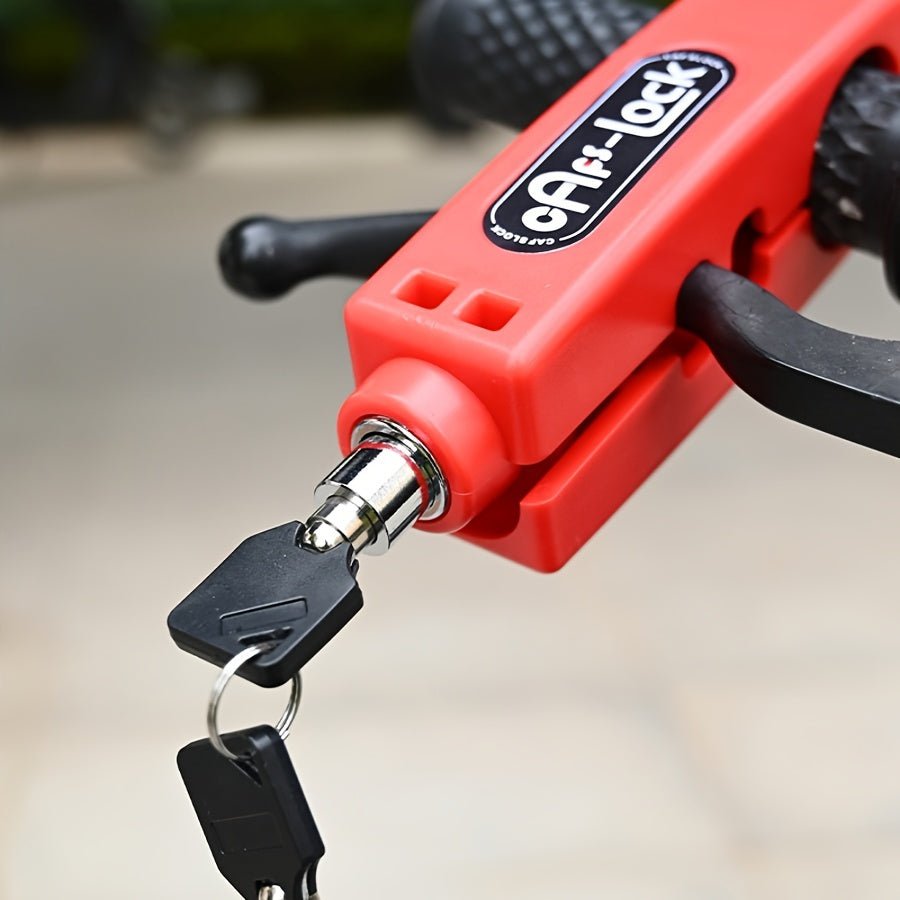 Cat Shop Boys - A Universal Mini Electric Vehicle Brake Lock Made of Plastic, Designed to Prevent Theft for Scooters And Motorcycles, Including a Horn Lock And Throttle Lock.