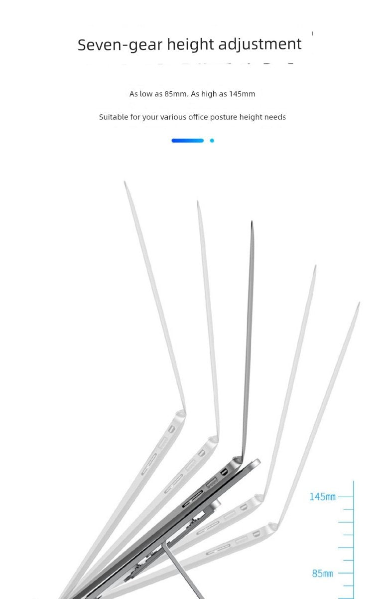 Cat Shop Boys - Adjustable Laptop Stand – Folding Aluminum Alloy Cooling Bracket