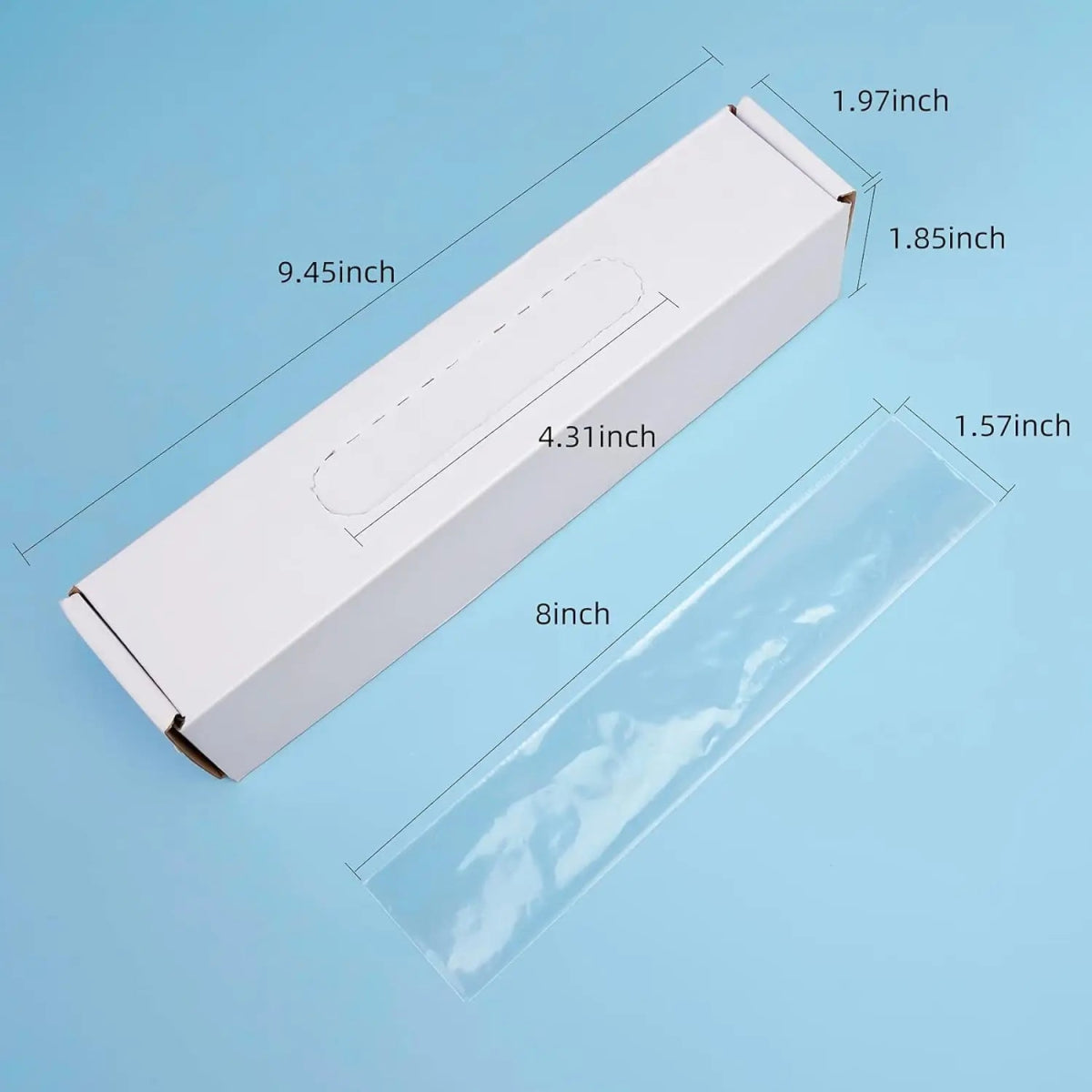 Cat Shop Boys - AG Disposable Dental Material Poly Pastic For X - Ray Sensor Protective Film Cover 500pcs/Box