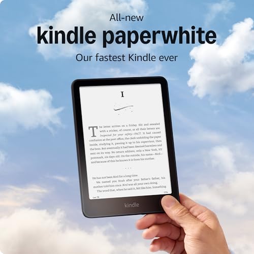 Cat Shop Boys - All - new Amazon Kindle Paperwhite (16 GB) – Our fastest Kindle ever, with new 7" glare - free display and weeks of battery life – Black