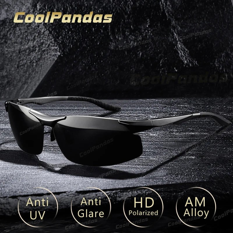 Cat Shop Boys - Aluminum HD Polarized Photochromic Sunglasses Men Driving Sun Glasses Male Outdoor Sport Eyewear Anti - UV oculos de sol masculino