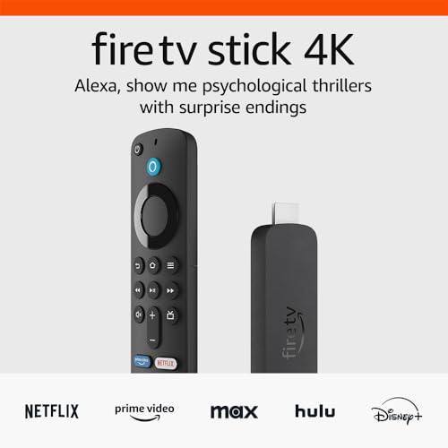 Cat Shop Boys - Amazon Fire TV Stick 4K (newest model) with AI - powered Fire TV Search, Wi - Fi 6, stream over 1.5 million movies and shows, free & live TV