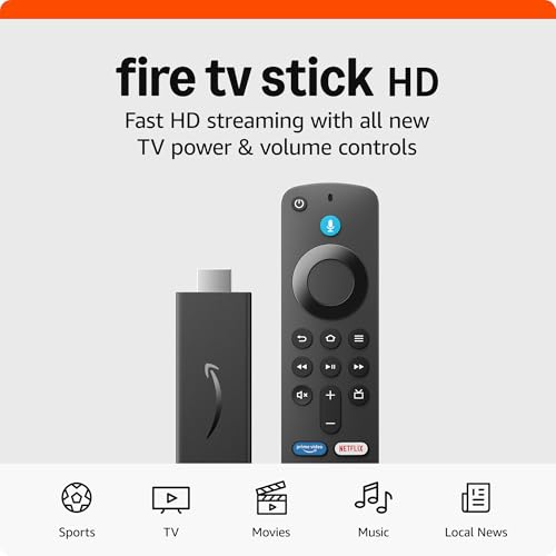 Cat Shop Boys - Amazon Fire TV Stick HD (newest model), free and live TV, Alexa Voice Remote, smart home controls, HD streaming