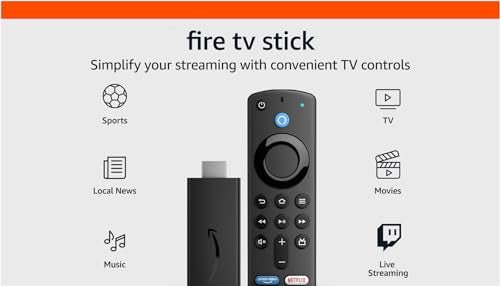 Cat Shop Boys - Amazon Fire TV Stick, sharp picture quality, fast streaming, free & live TV, Alexa Voice Remote with TV controls