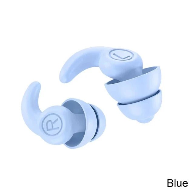 Cat Shop Boys - Anti Noise Silicone Earplug Sleep Noise Reduction Ear Plug Canceling Soundproof Ear Plugs Waterproof Swimming Soft Ear Protector