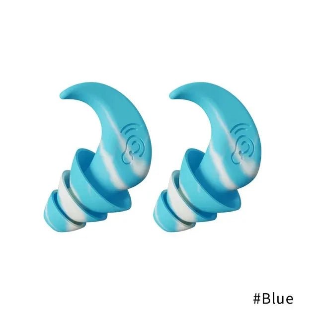 Cat Shop Boys - Anti Noise Silicone Earplug Sleep Noise Reduction Ear Plug Canceling Soundproof Ear Plugs Waterproof Swimming Soft Ear Protector