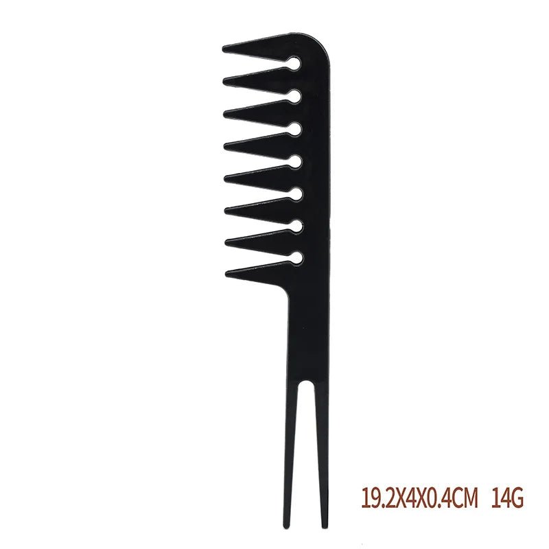 Cat Shop Boys - Barber Hairdressing Combs Multifunction Hair Detangler Comb Anti - static Haircare Hairstyling Tool Set Stylist Accessories