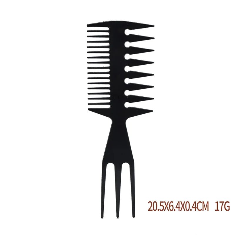 Cat Shop Boys - Barber Hairdressing Combs Multifunction Hair Detangler Comb Anti - static Haircare Hairstyling Tool Set Stylist Accessories