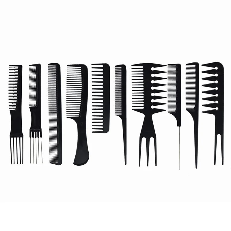 Cat Shop Boys - Barber Hairdressing Combs Multifunction Hair Detangler Comb Anti - static Haircare Hairstyling Tool Set Stylist Accessories