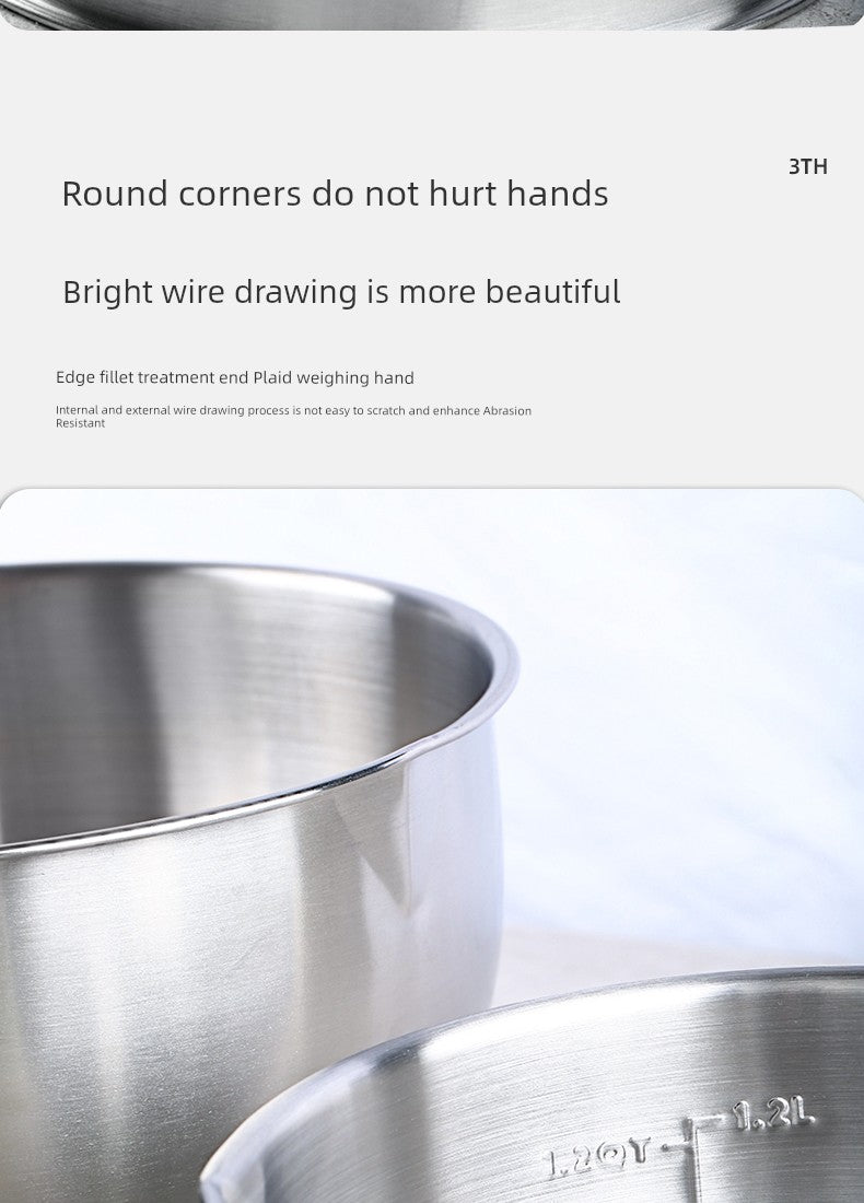 Cat Shop Boys - Beat up the Cream Special Stainless Steel Basin for Baking Dough Silicone