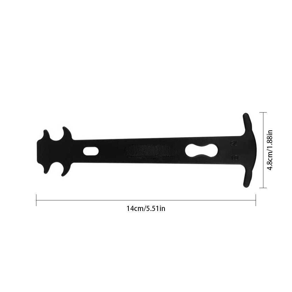 Cat Shop Boys - Bicycle Chain Wear Checker Indicator Repair Tool Mountain Road Chains Gauge Measurement Ruler Replacement Bicycle Accessories