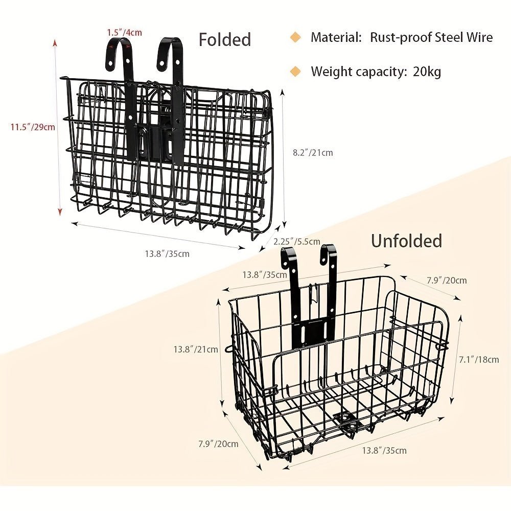 Cat Shop Boys - Bicycle Folding Basket