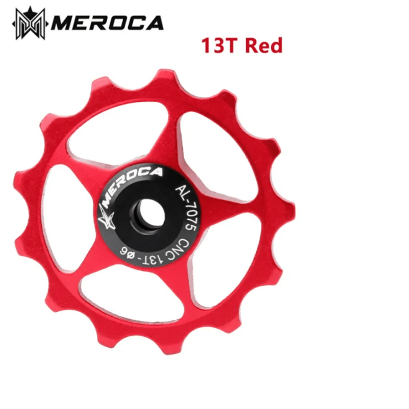 Cat Shop Boys - Bicycle Pulley 11T/13T Mountain Bike Rear Derailleur Pulley Jockey Wheel, Aluminum Alloy Metal Guide Wheel, Suitable For 7/8/9/10 Speed