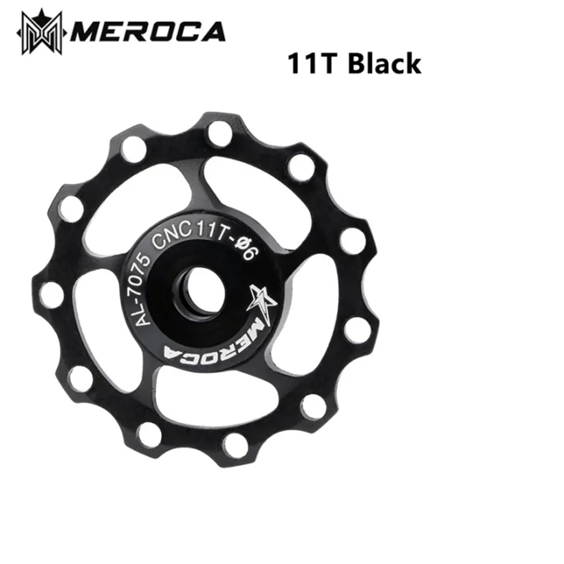 Cat Shop Boys - Bicycle Pulley 11T/13T Mountain Bike Rear Derailleur Pulley Jockey Wheel, Aluminum Alloy Metal Guide Wheel, Suitable For 7/8/9/10 Speed