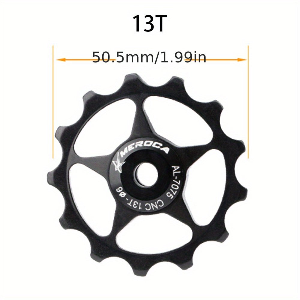 Cat Shop Boys - Bicycle Pulley 11T/13T Mountain Bike Rear Derailleur Pulley Jockey Wheel, Aluminum Alloy Metal Guide Wheel, Suitable For 7/8/9/10 Speed