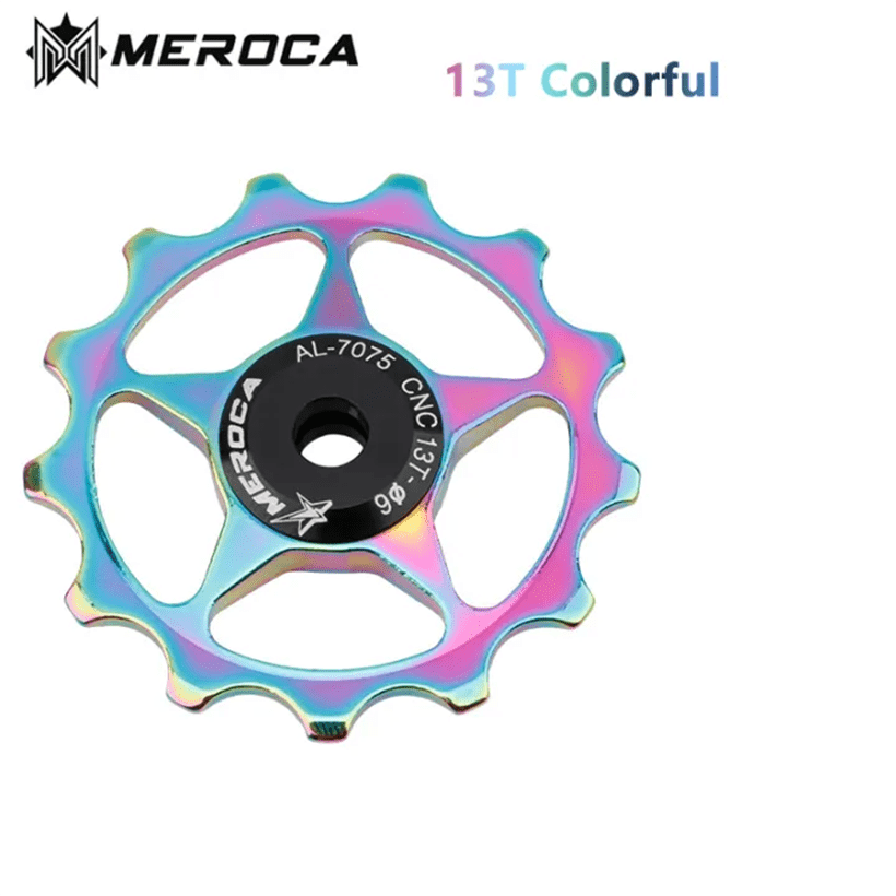 Cat Shop Boys - Bicycle Pulley 11T/13T Mountain Bike Rear Derailleur Pulley Jockey Wheel, Aluminum Alloy Metal Guide Wheel, Suitable For 7/8/9/10 Speed