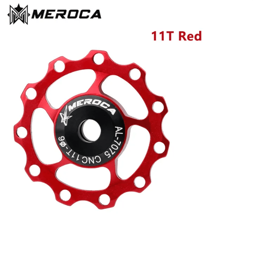 Cat Shop Boys - Bicycle Pulley 11T/13T Mountain Bike Rear Derailleur Pulley Jockey Wheel, Aluminum Alloy Metal Guide Wheel, Suitable For 7/8/9/10 Speed