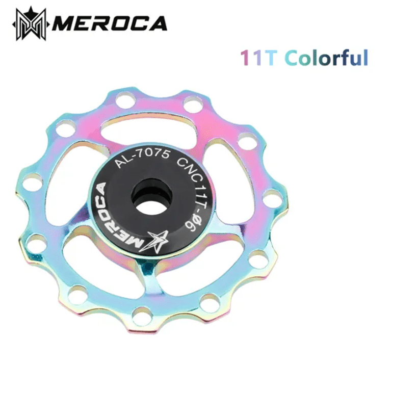 Cat Shop Boys - Bicycle Pulley 11T/13T Mountain Bike Rear Derailleur Pulley Jockey Wheel, Aluminum Alloy Metal Guide Wheel, Suitable For 7/8/9/10 Speed