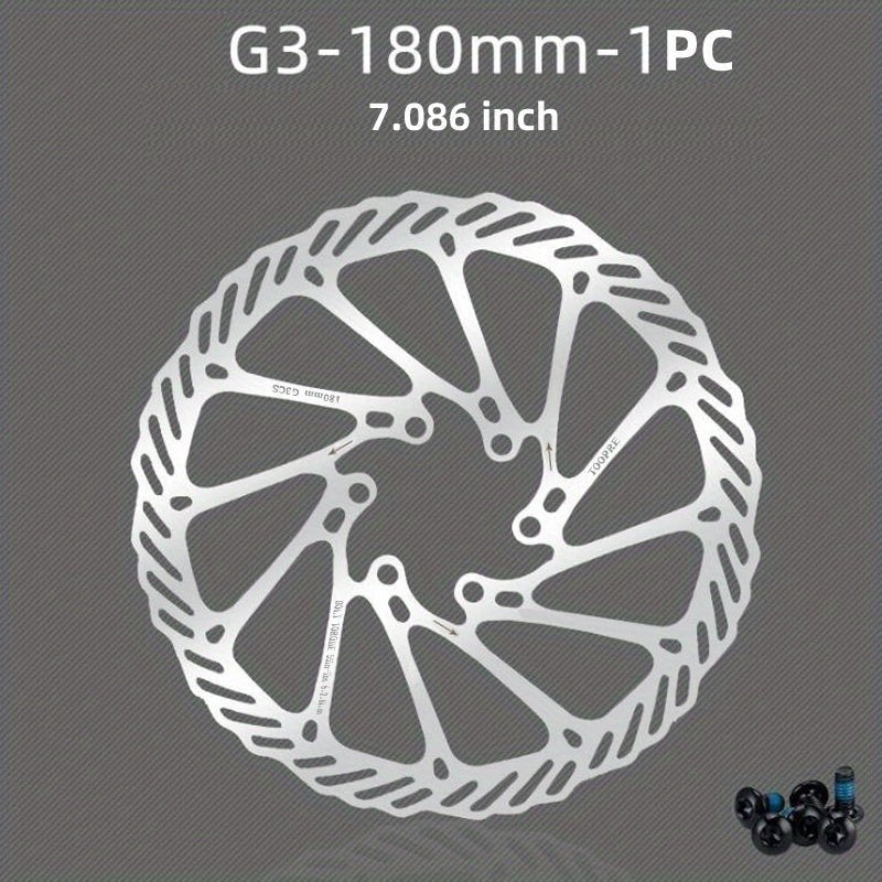 Cat Shop Boys - Bicycle Ultralight Brake Disc 160MM - 180MM MTB Bike Disc Brake Pad Cassette Brake Disc With Screws