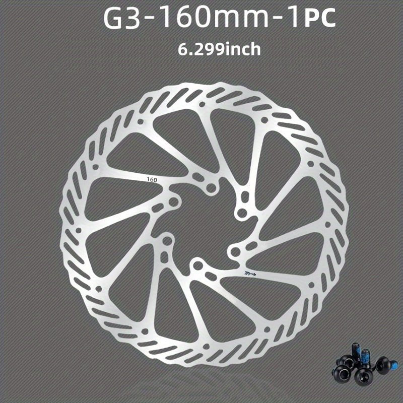 Cat Shop Boys - Bicycle Ultralight Brake Disc 160MM - 180MM MTB Bike Disc Brake Pad Cassette Brake Disc With Screws