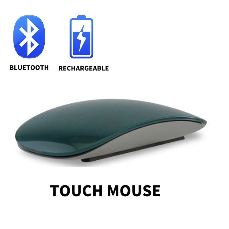 Cat Shop Boys - Bluetooth 4.0 Wireless Mouse Rechargeable Silent Multi Arc Touch Mice Ultra - thin Magic Mouse For Laptop Ipad Mac PC Macbook