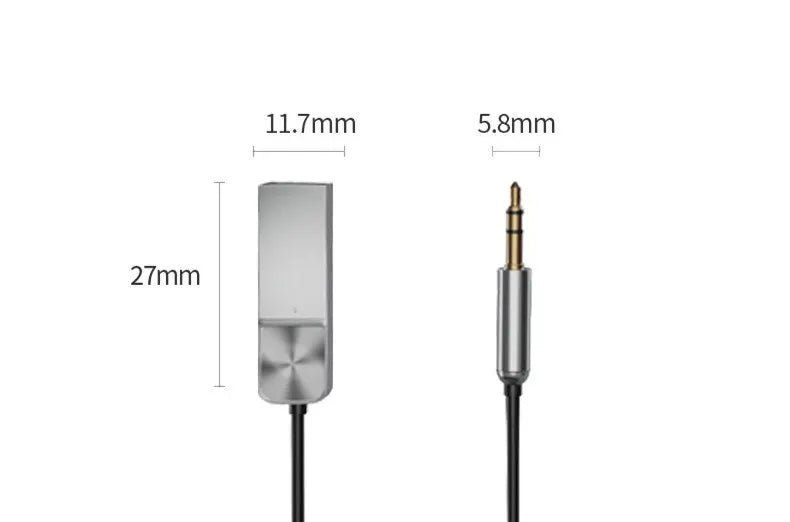 Cat Shop Boys - Bluetooth Audio Receiver Stereo Dongle USB To 3.5mm Jack Car Audio Aux Wireless Adapter Handsfree For Car Receiver BT Transmit