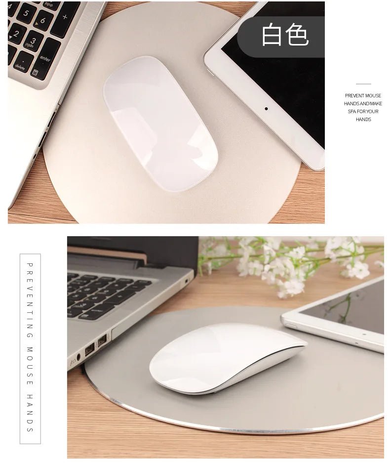 Cat Shop Boys - Bluetooth Wireless Magic Mouse Silent Rechargeable Laser Computer Mouse Slim Ergonomic PC Mice For Apple Macbook Microsoft