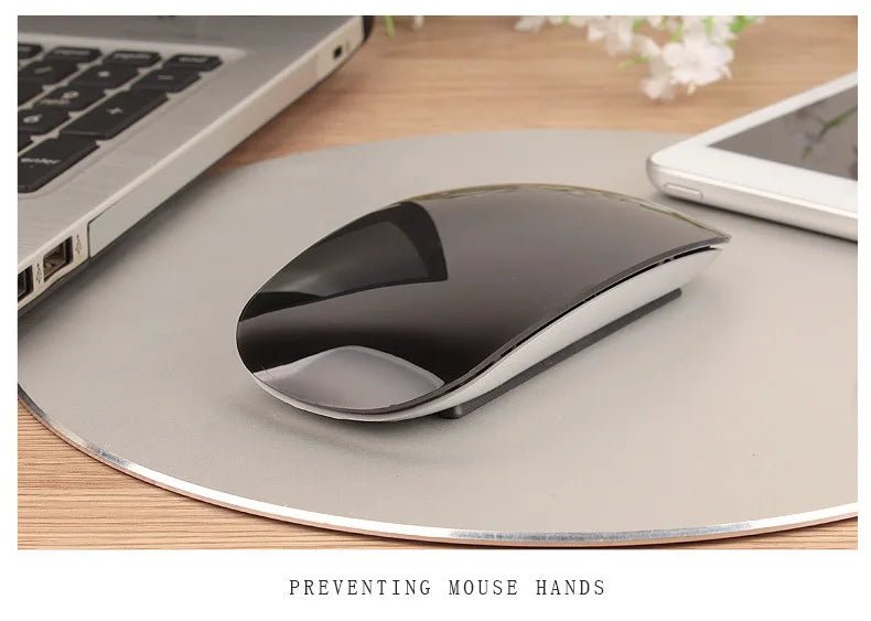 Cat Shop Boys - Bluetooth Wireless Magic Mouse Silent Rechargeable Laser Computer Mouse Slim Ergonomic PC Mice For Apple Macbook Microsoft