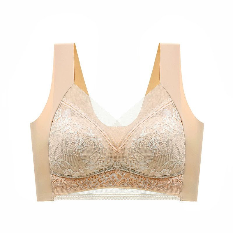 Cat Shop Boys - Breasts Contracting Bra Full Cup Thin 2024 New Arrival Best Selling Bra Female Breast Holding Push up and Anti - Sagging Bra