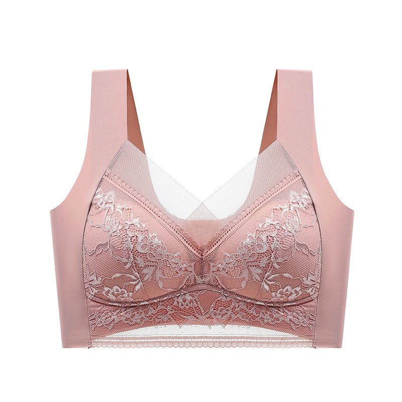 Cat Shop Boys - Breasts Contracting Bra Full Cup Thin 2024 New Arrival Best Selling Bra Female Breast Holding Push up and Anti - Sagging Bra