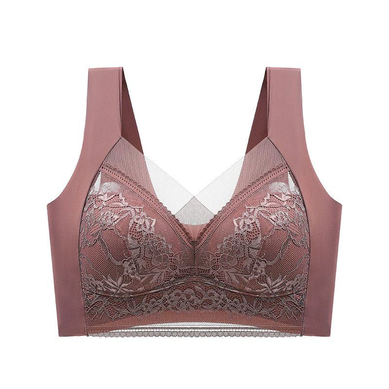 Cat Shop Boys - Breasts Contracting Bra Full Cup Thin 2024 New Arrival Best Selling Bra Female Breast Holding Push up and Anti - Sagging Bra