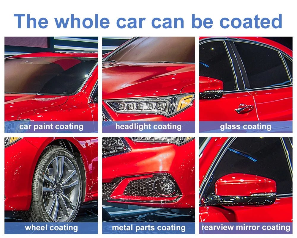 Cat Shop Boys - Car Ceramic Nano Coating Liquid Coatin Nano Crystal Hydrophobic Layer Polishing Paint Coating Agent Car Polish Nanos Coatings