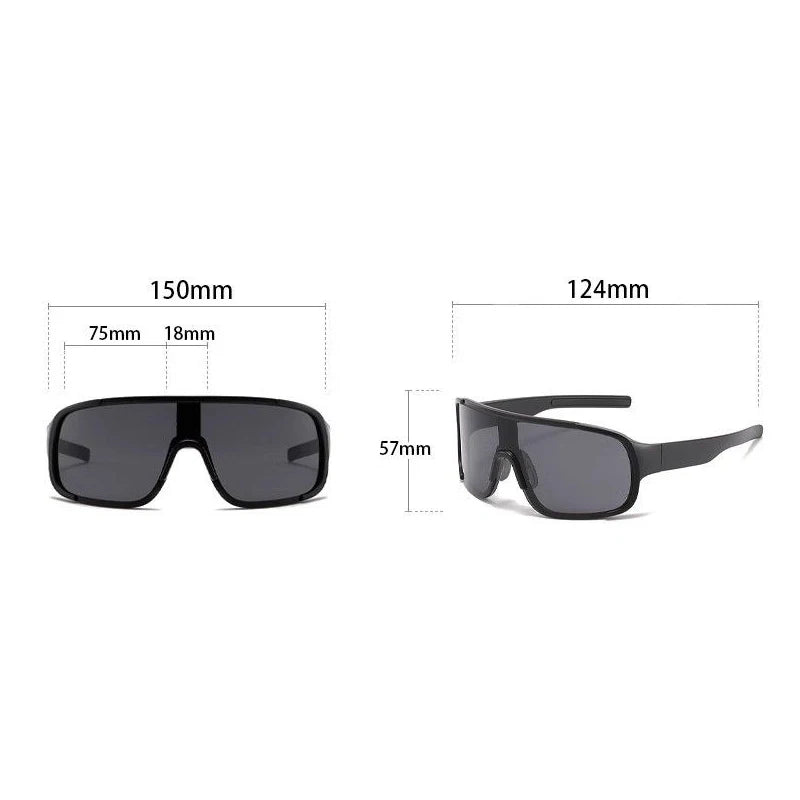 Cat Shop Boys - Career Lenses Polarized Sunglasses Men Eyewear Aviator Lenses Windproof Goggles Eyeglasses Outdoor Eye Protector Anti Uv