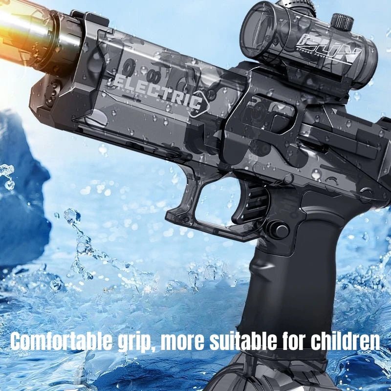 Cat Shop Boys - Children High Pressure Electric Water Gun Toys Summer Outdoor Beach Pool Garden Fight Games Kids Automatic Bursts Watergun Gifts