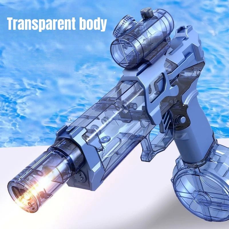 Cat Shop Boys - Children High Pressure Electric Water Gun Toys Summer Outdoor Beach Pool Garden Fight Games Kids Automatic Bursts Watergun Gifts