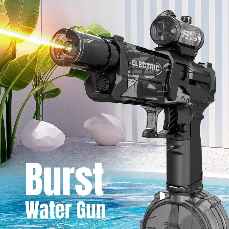 Cat Shop Boys - Children High Pressure Electric Water Gun Toys Summer Outdoor Beach Pool Garden Fight Games Kids Automatic Bursts Watergun Gifts