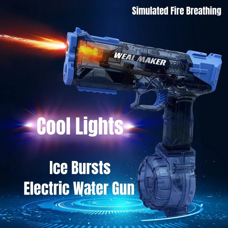 Cat Shop Boys - Children High Pressure Electric Water Gun Toys Summer Outdoor Beach Pool Garden Fight Games Kids Automatic Bursts Watergun Gifts