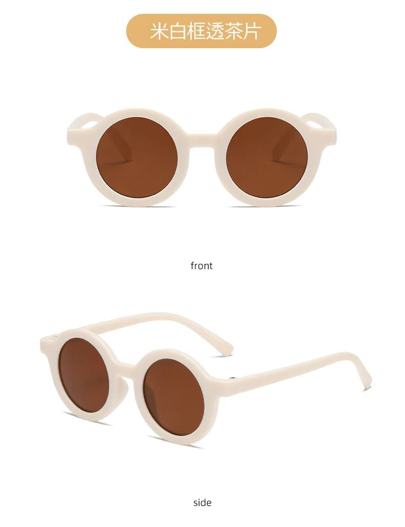 Cat Shop Boys - Children's Sunglasses Parent - child Frosted Glasses New Decorative Runway Shades for 1 - 8 Year Olds Trendy Children's Sunglasses