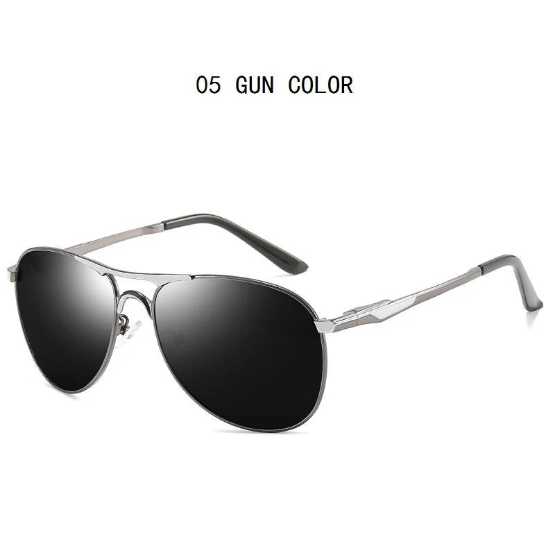 Cat Shop Boys - Classic Men And Women Polarized Sunglasses Fashion Metal Pilot Driving Fishing Sun Glasses Man Vintage Sunglass UV400 Eyeglasses