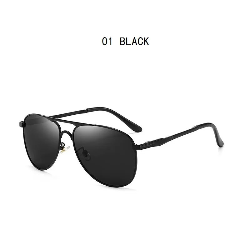 Cat Shop Boys - Classic Men And Women Polarized Sunglasses Fashion Metal Pilot Driving Fishing Sun Glasses Man Vintage Sunglass UV400 Eyeglasses