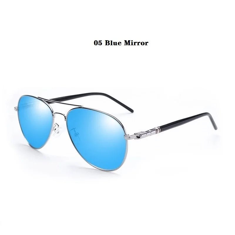 Cat Shop Boys - Classic Men And Women Polarized Sunglasses Fashion Metal Pilot Driving Fishing Sun Glasses Man Vintage Sunglass UV400 Eyeglasses