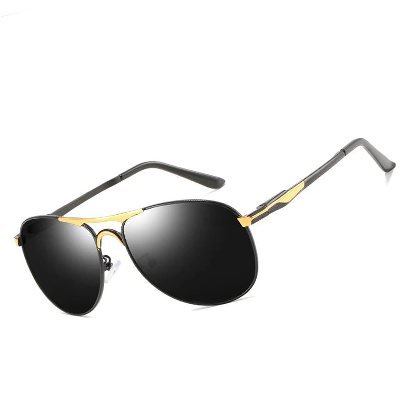 Cat Shop Boys - Classic Men And Women Polarized Sunglasses Fashion Metal Pilot Driving Fishing Sun Glasses Man Vintage Sunglass UV400 Eyeglasses