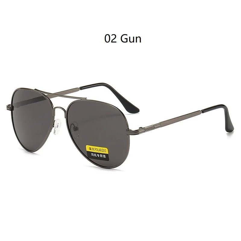 Cat Shop Boys - Classic Men And Women Polarized Sunglasses Fashion Metal Pilot Driving Fishing Sun Glasses Man Vintage Sunglass UV400 Eyeglasses