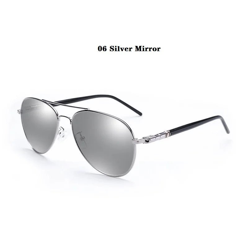 Cat Shop Boys - Classic Men And Women Polarized Sunglasses Fashion Metal Pilot Driving Fishing Sun Glasses Man Vintage Sunglass UV400 Eyeglasses