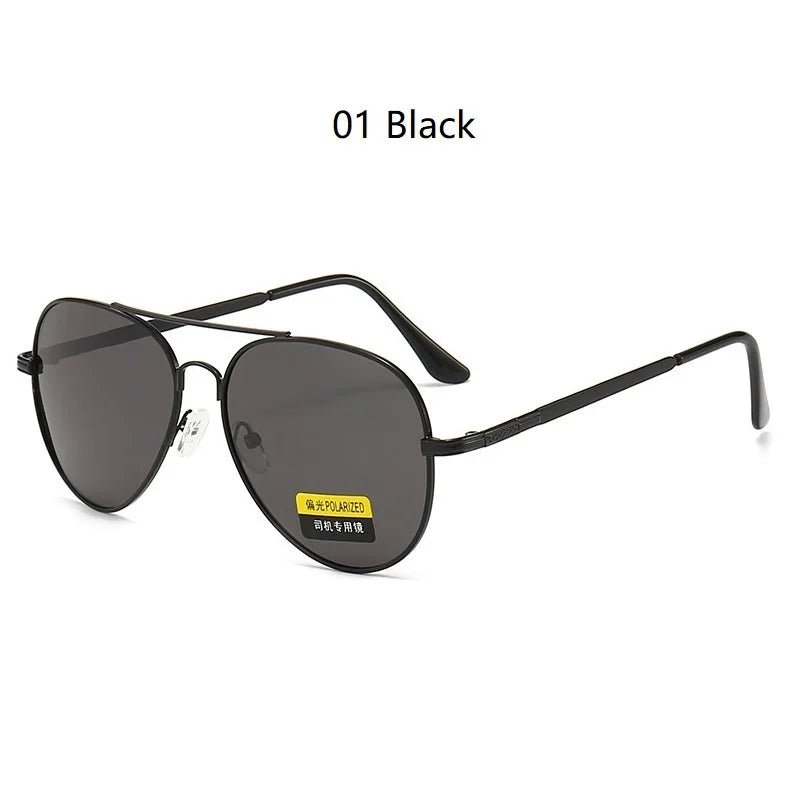 Cat Shop Boys - Classic Men And Women Polarized Sunglasses Fashion Metal Pilot Driving Fishing Sun Glasses Man Vintage Sunglass UV400 Eyeglasses