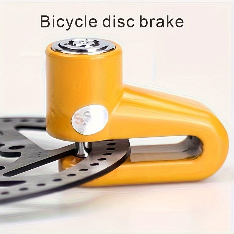 Cat Shop Boys - Compact Aluminum Alloy Bike Disc Brake Lock - Anti - Theft Security for Electric & Outdoor Cycling Accessories, Mini Disc Brake Lock, Universal Bike Accessories