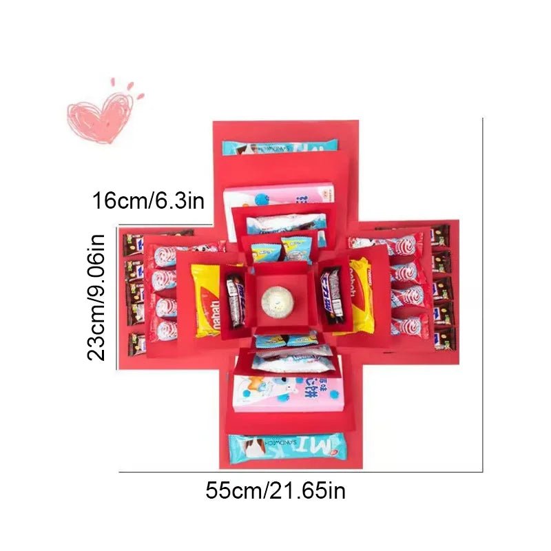 Cat Shop Boys - Create a Unique Surprise Explosion Box for Valentine's Day DIY Gifts with Memories of Wedding and Birthday Anniversaries